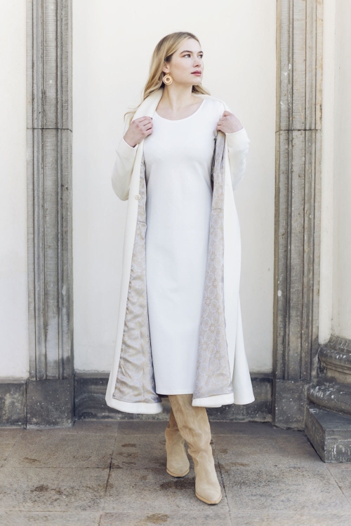 Haftowana sukienka Haft Wilanowski