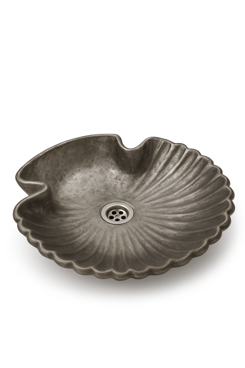 Mała ceramiczna umywalka muszla