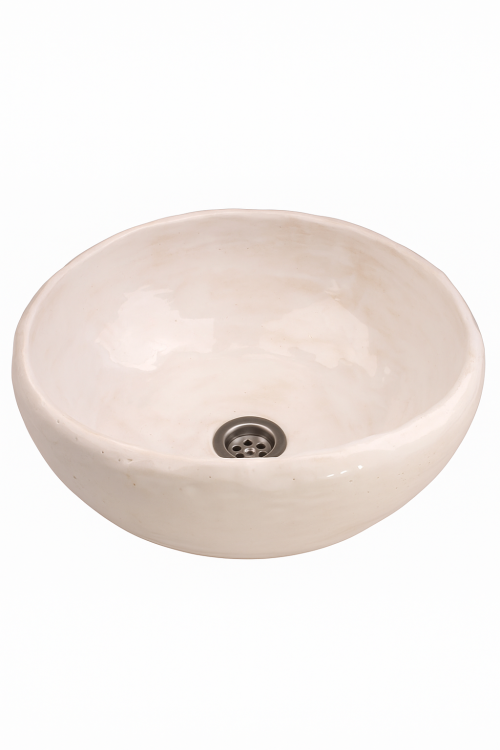 Misa ceramiczna umywalka nablatowa ręcznie robiona 38 cm